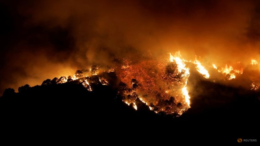 Wildfire in southern Spain forces town evacuation; 3 hurt Wildfire in southern Spain forces town evacuation; 3 hurt