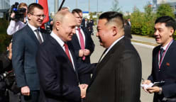 Para pemimpin Rusia dan Korea Utara bertemu mungkin bagi perjanjian senjata