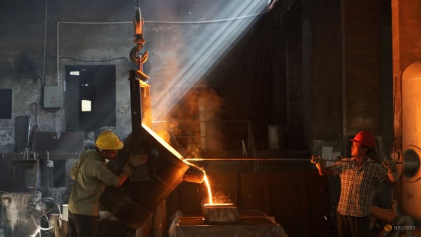Chinese steel futures fall on subdued economic data Chinese steel futures fall on subdued economic data