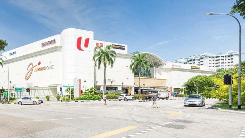 Asia's largest REIT buys Jurong Point, Thomson Plaza retail space for S$2.16 billion Asia's largest REIT buys Jurong Point, Thomson Plaza retail space for S$2.16 billion
