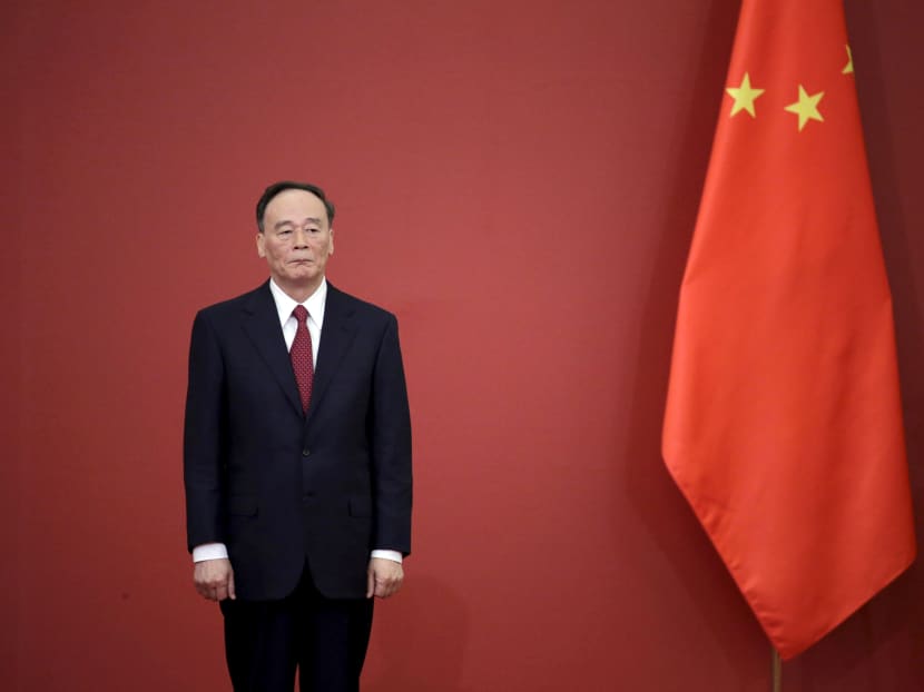President Xi is likely to retain his right-hand man, the graft-buster Wang Qishan (picture), even though he has reached retirement age. Photo: Reuters