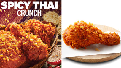 KFC Launches Spicy Thai Chicken Sprinkled With Crispy Lemongrass Rice Crisps