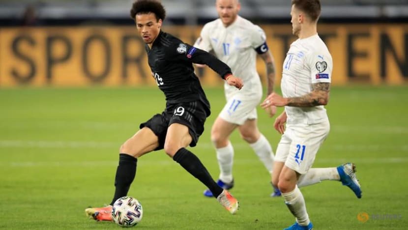 Soccer-Germany stroll to opening win over Iceland Soccer-Germany stroll to opening win over Iceland