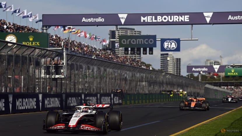 Fan at Australian Grand Prix left bleeding after hit by car debris Fan at Australian Grand Prix left bleeding after hit by car debris