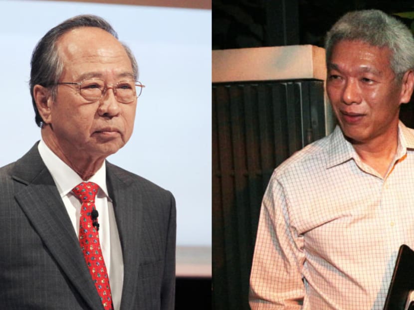 In a Facebook post on Jan 24, Mr Lee Hsien Yang (right) wrote that he has known Dr Tan Cheng Bock (left) for “many years” and Dr Tan “has consistently put the interests of the people first”.
