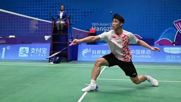 Singapore’s Loh Kean Yew out of Asian Games after loss to Malaysia’s Ng Tze Yong
