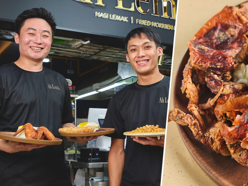 He passed up on an offer to work full-time at Jean-Georges Vongerichten's SG restaurant to sell mod nasi lemak with his poly pal.
