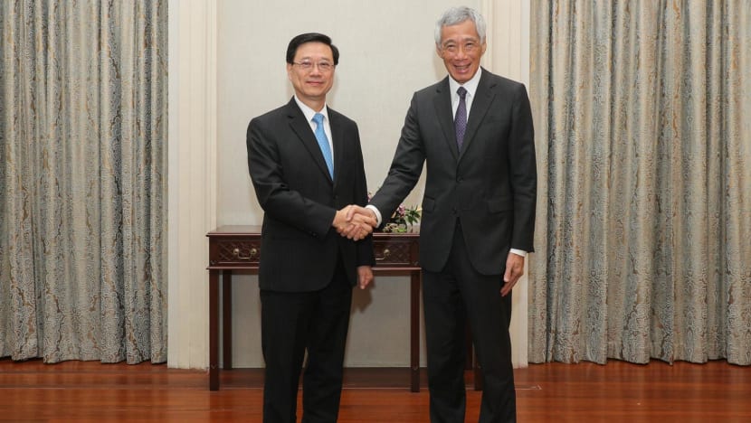 Singapore, Hong Kong reaffirm close and longstanding relations