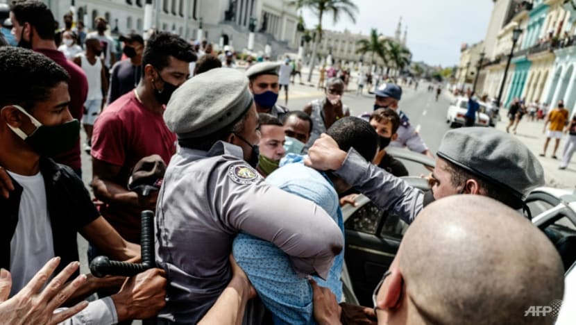 Cuba protest crackdown created human rights crisis: HRW Cuba protest crackdown created human rights crisis: HRW