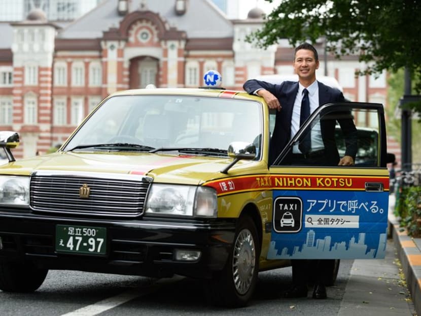 Mr Ichiro Kawanabe who runs Tokyo's biggest taxi company, Nihon Kotsu, has been pushing for wider adoption of fixed-rate fares, not just for trips to and from airports. Photo: Bloomberg