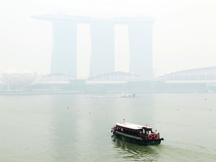 Singapore experienced its worst bout of haze in June last year, when the Pollutant Standards Index (PSI) level skyrocketed to an unprecedented 401. TODAY FILE PHOTO