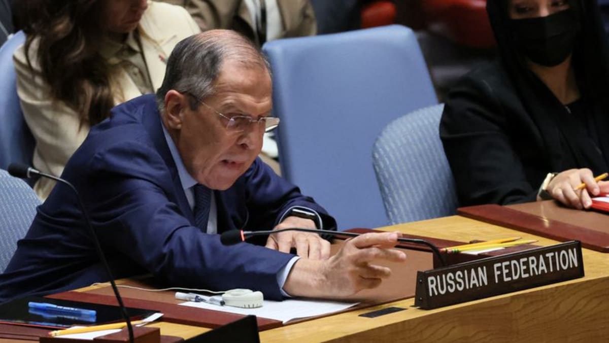 Lavrov membela Rusia selama pertikaian PBB yang penuh kemarahan atas perang di Ukraina