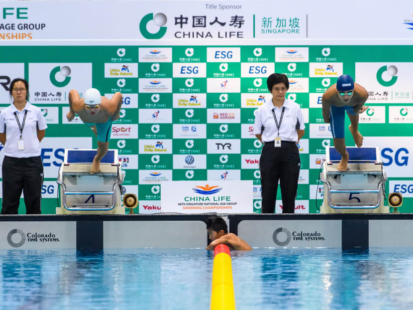 A total of 29 meet records and 10 national marks were set at this year's China Life 48th Singapore National Age-Group Championships. ALL PHOTOS: SINGAPORE SWIMMING ASSOCIATION