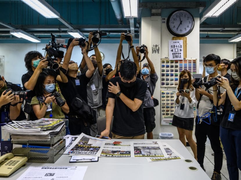 Crackdown brings resignations at embattled Hong Kong pro-democracy paper Crackdown brings resignations at embattled Hong Kong pro-democracy paper