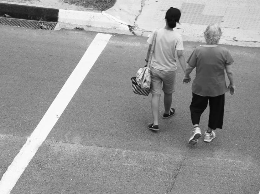 In the first six months of this year, there were 124 accidents involving elderly pedestrians, an 8.9 per cent increase over the same period last year.  Photo: TODAY file photo