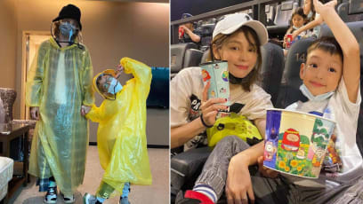 Vivian Hsu Is Back In Singapore After 5 Months And Is Serving Her Quarantine With Her Son Now