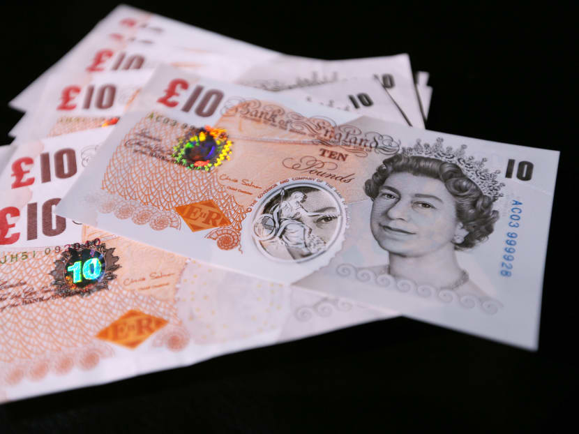 British pound. AFP file photo