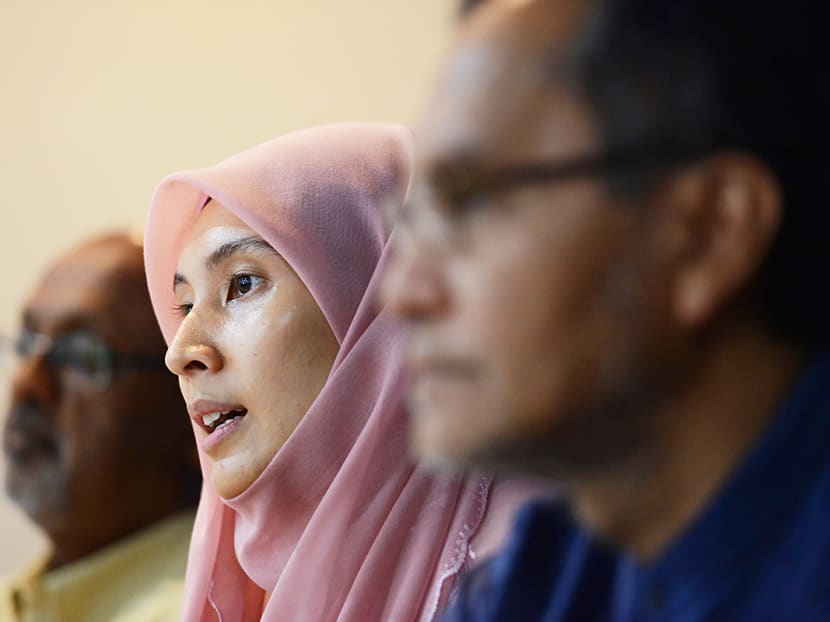 Parti Keadilan Rakyat vice-president Nurul Izzah Anwar (picture) speaking at the party's headquarters in Petaling Jaya, Malaysia, yesterday. She stated that the facts of lawsuit will reveal 'all kinds of bribes and corrupt tactics' she said were used by the ruling coalition to win the 2013 elections. Photo: The Malaysian Insider