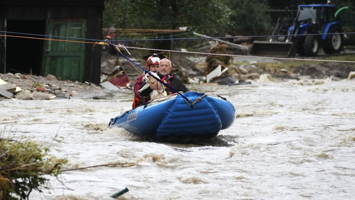 More rivers spill banks in central European floods, death toll rises