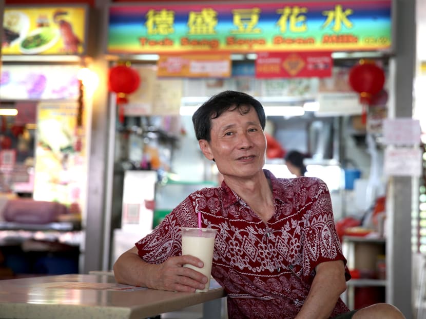 Loh Teck Seng, 63, owner of Teck Seng Soya Bean Drinks at Tiong Bahru Market and Food Centre said a successful nomination on the Unesco intangible cultural heritage list can raise hawkers’ reputation.