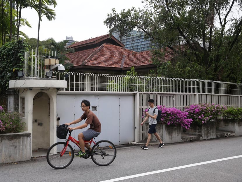 Home of former PM Lee Kuan Yew at 38 Oxley Road. TODAY file photo