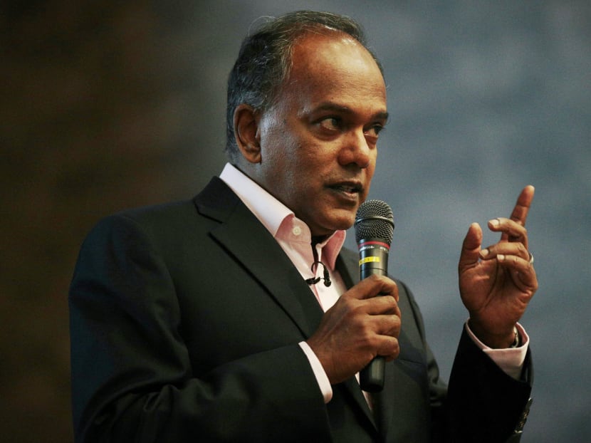 Law and Home Affairs minister K Shanmugam. TODAY file photo