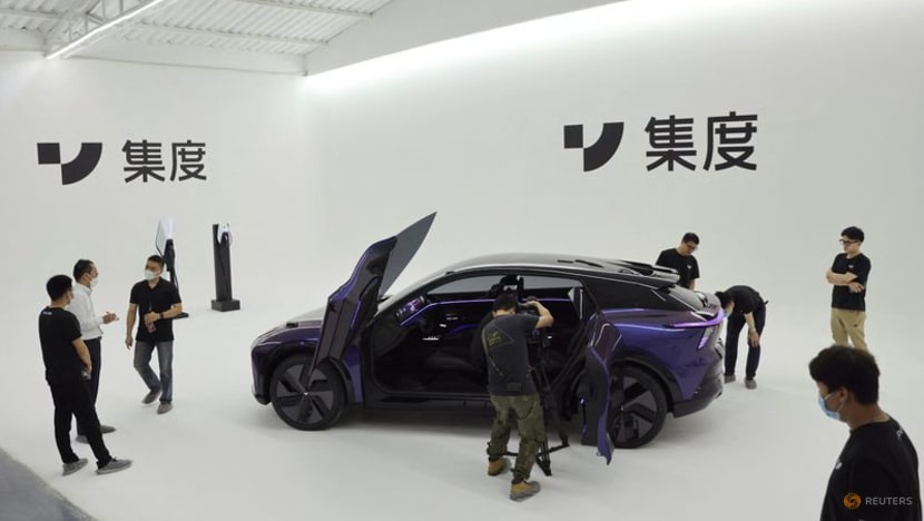 Baidu's electric vehicle firm Jidu unveils first 'robot' car Baidu's electric vehicle firm Jidu unveils first 'robot' car