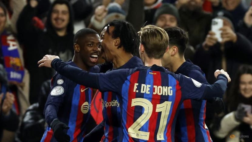Dembele strike sends Barcelona into Cup semi-finals Dembele strike sends Barcelona into Cup semi-finals