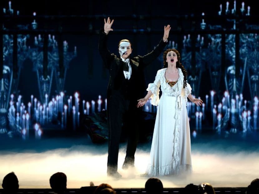A performance of The Phantom Of The Opera in New York in 2013. Photo: AFP