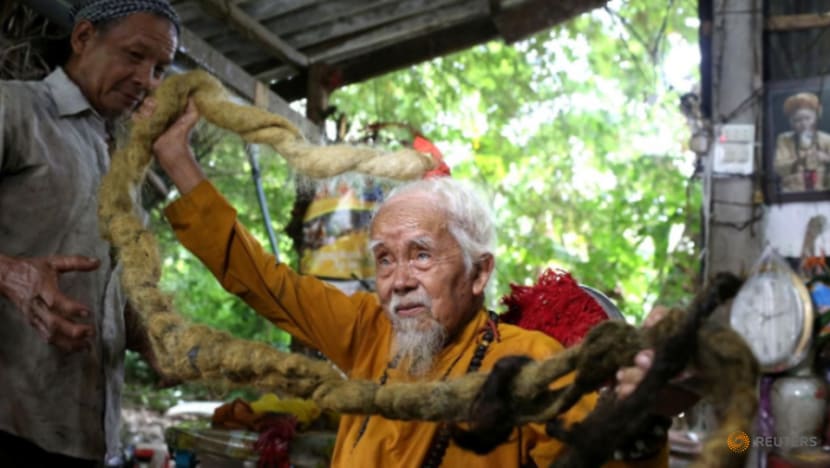 Vietnamese man with 5m hair says lifelong grow-out is divine calling Vietnamese man with 5m hair says lifelong grow-out is divine calling
