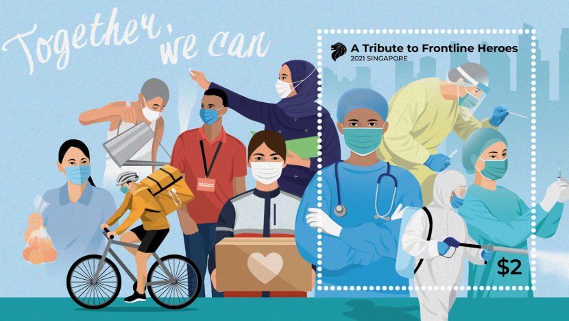 SingPost issues stamps in tribute to COVID-19 frontline workers