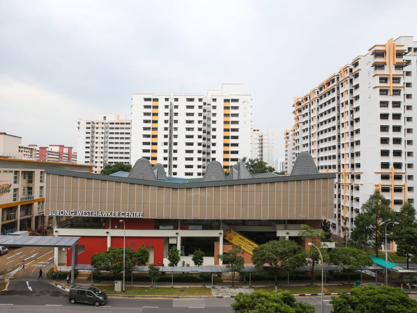 The Jurong West Hawker Centre.