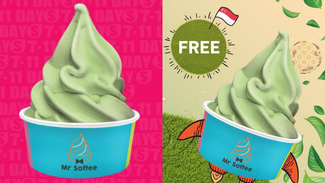 7-Eleven免费送出抹茶冰淇淋