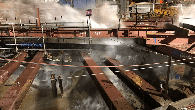 2 construction firms fined for water mains damage, causing loss of 1.6m litres of drinking water 2 construction firms fined for water mains damage, causing loss of 1.6m litres of drinking water