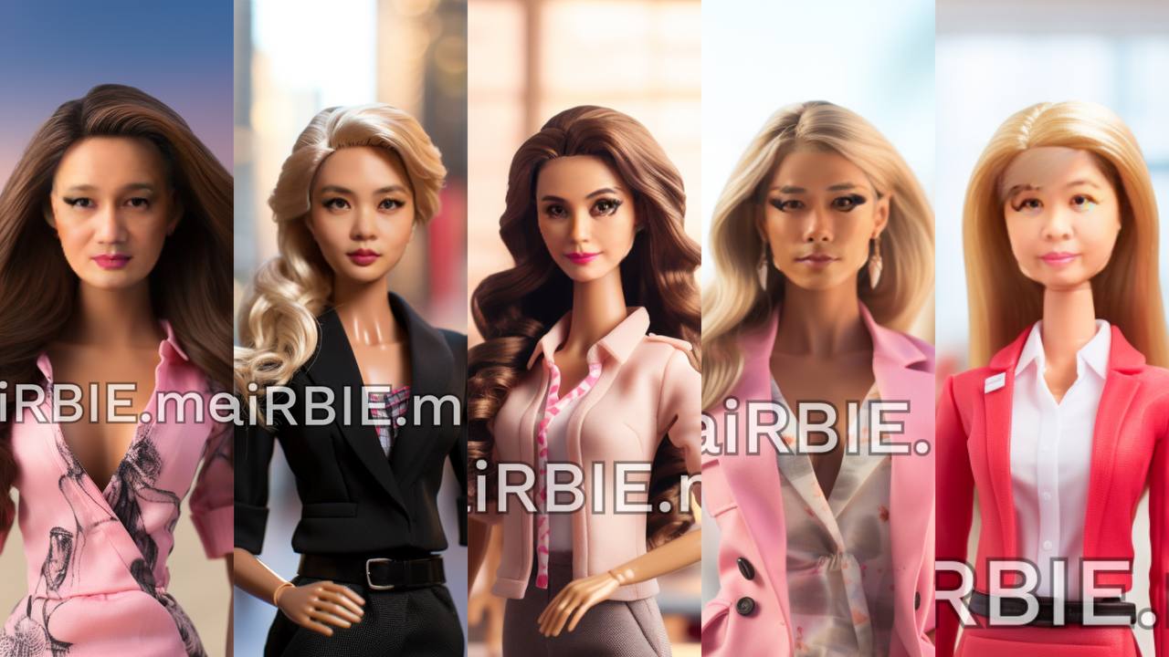 We Turned These Local Personalities Into Barbie Dolls Can You Guess Who They Are 8days