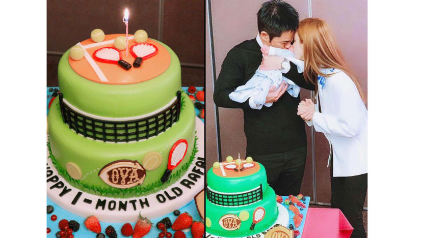Grace Chan, Kevin Cheng celebrate son’s first month
