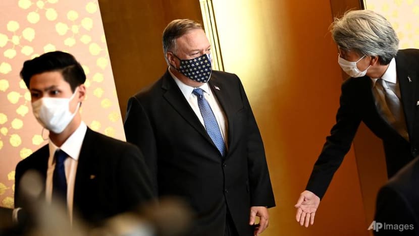 Pompeo in Japan to boost solidarity with Asian allies to counter China Pompeo in Japan to boost solidarity with Asian allies to counter China