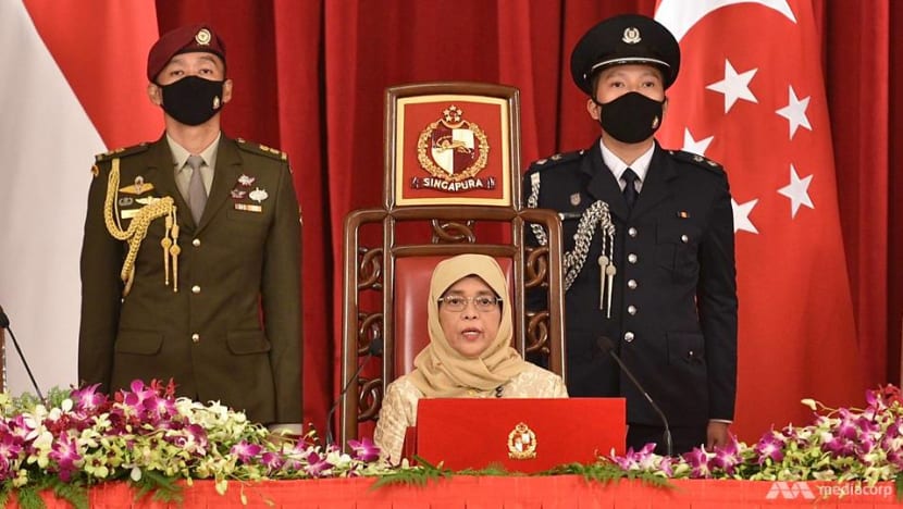 President Halimah Yacob urges Singaporeans to unite behind newly elected Government President Halimah Yacob urges Singaporeans to unite behind newly elected Government
