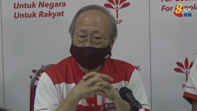 【新加坡大选】陈清木：不会感到气馁 培育年轻党员为选区而努力