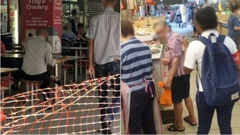 92 orang didapati langgar langkah COVID-19 di pusat penjaja semasa langkah penguatkuasaan dipertingkat: NEA 92 orang didapati langgar langkah COVID-19 di pusat penjaja semasa langkah penguatkuasaan dipertingkat: NEA