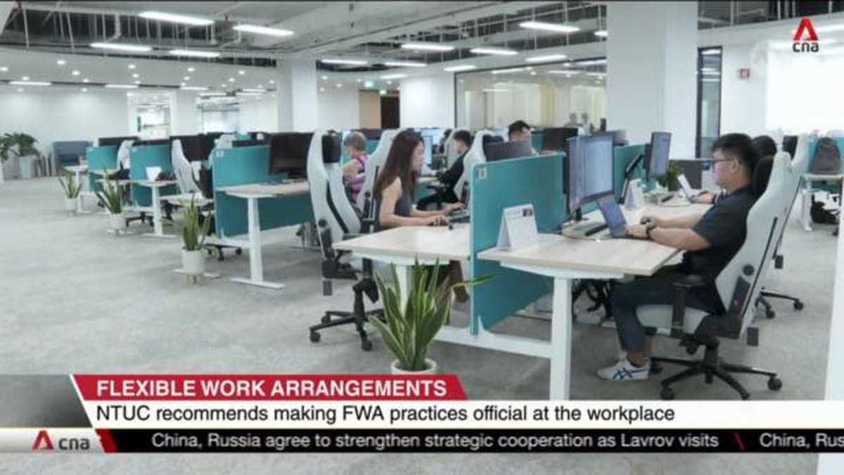 NTUC proposes making flexible work arrangements official at the ...