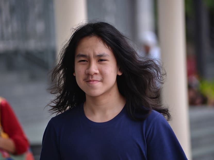 Blogger Amos Yee arrives at the State Courts on Sept 28, 2016. Photo: Robin Choo/TODAY