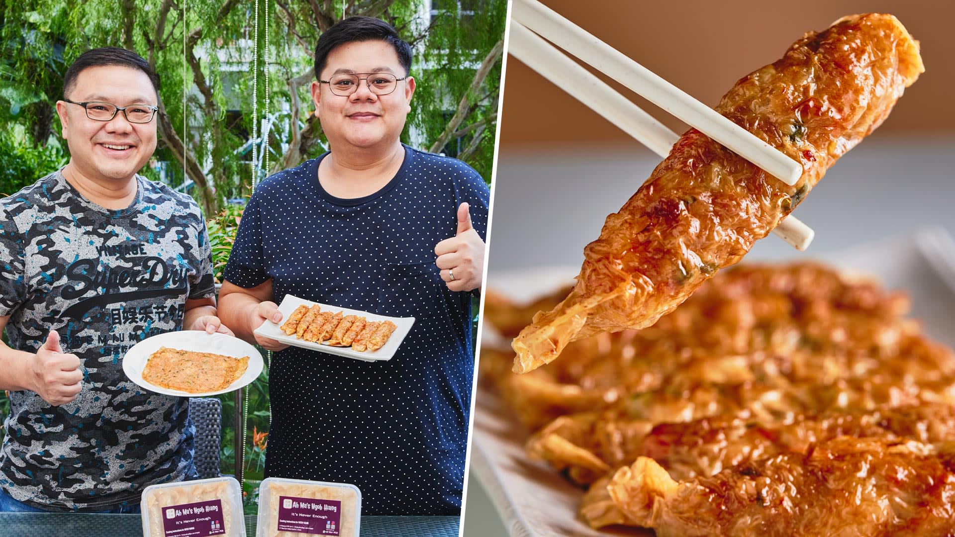 Ex-Korean Restaurant & Bak Kwa Factory Owners Now Sell Ngoh Hiang From Home