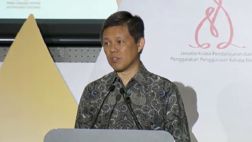 Bahasa ibunda penting bagi warisan, jati diri kita: Chan Chun Sing Bahasa ibunda penting bagi warisan, jati diri kita: Chan Chun Sing