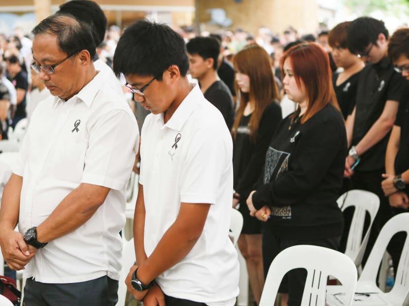 Minute of silence observed across Singapore