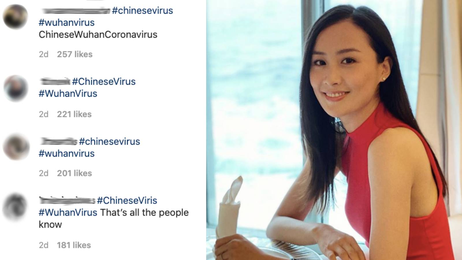 Netizens Bombard Fala Chen With Negative Comments After She Criticises Donald Trump For Using ‘Chinese Virus’ Label