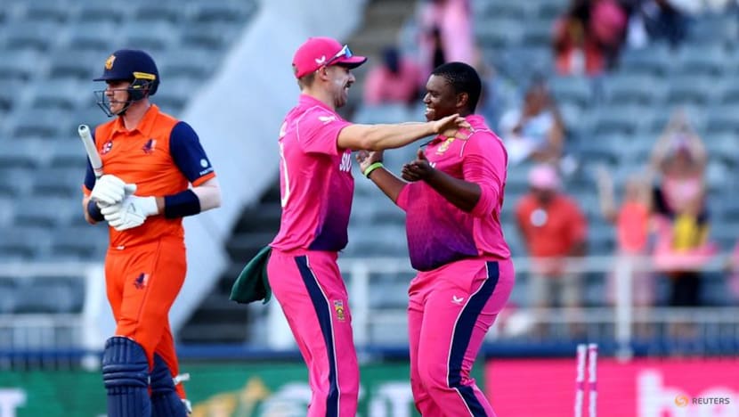 South Africa move to brink of World Cup qualification South Africa move to brink of World Cup qualification