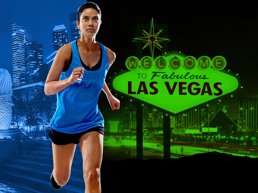 Run your way from Singapore to Las Vegas Run your way from Singapore to Las Vegas