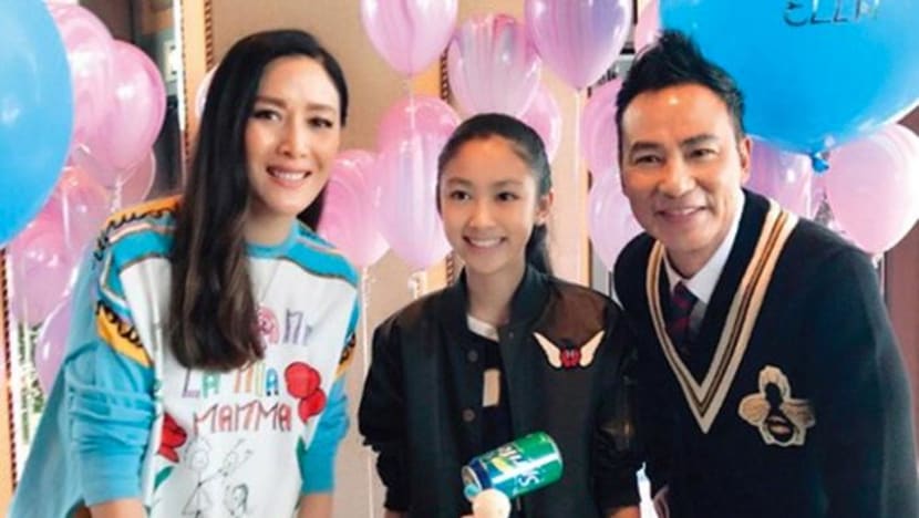 Simon Yam’s 12-Year-Old Daughter Is Already 1.7m-Tall