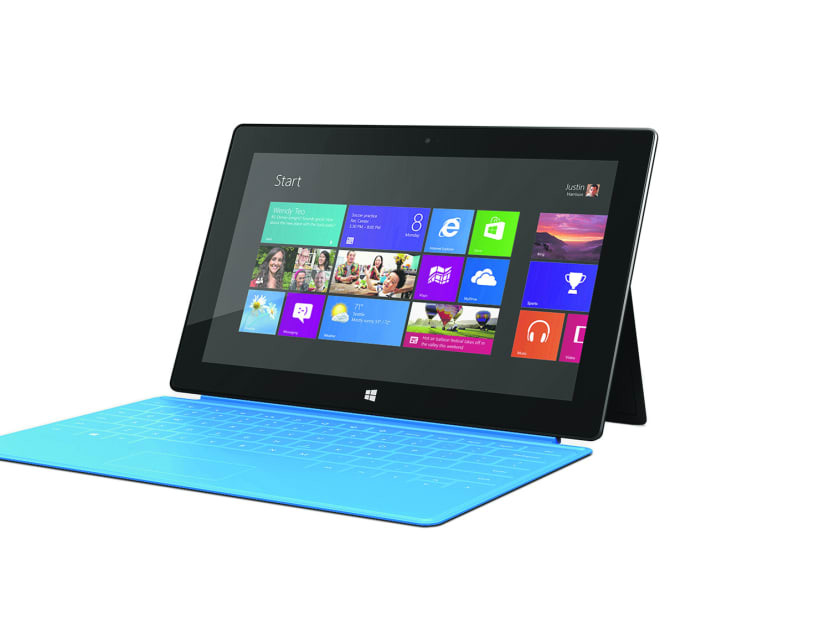 Microsoft tablet surfaces
